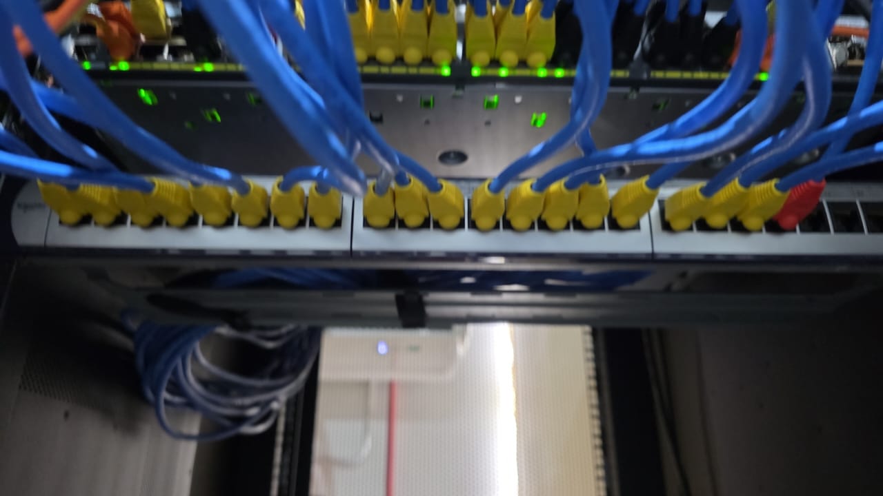 Patch panel y cableado estructurado